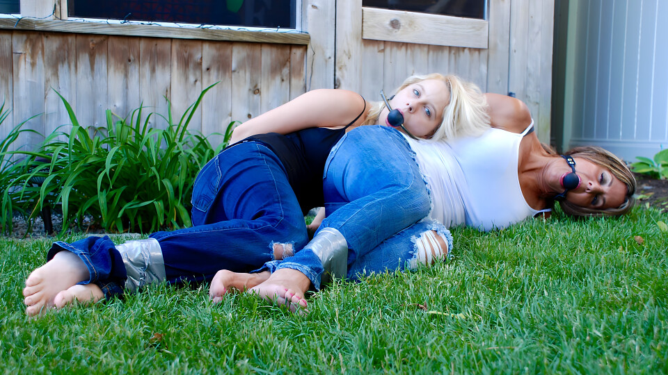 Backyard Bound Hotties - Brooke & Crystal