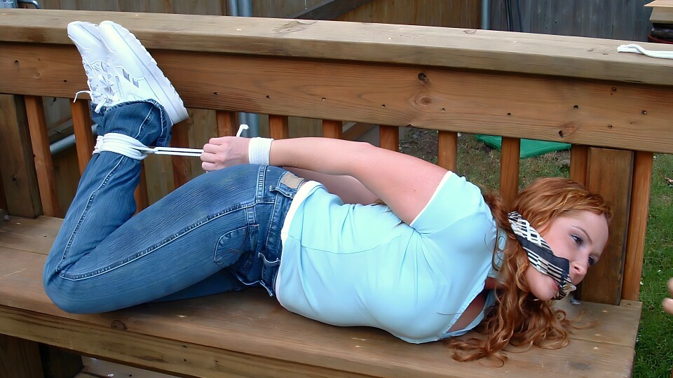 Hogtied Hottie - Ariel